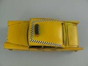 [LA-39162] Blechmodell Blechauto Modellauto Oldtimer Taxi Gelb Bild 7