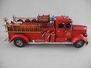 [LA-39183] Blechmodell Blechauto Modellauto Feuerwehrwagen Feuerwehrauto Bild 4