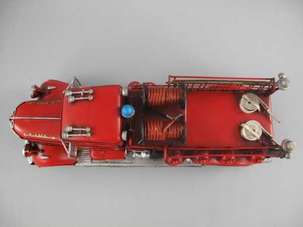 [LA-39183] Blechmodell Blechauto Modellauto Feuerwehrwagen Feuerwehrauto Bild 6