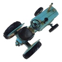 [LA-39217] Blechmodell Blechtraktor Modelltraktor Modell Traktor Antik-Stil Eisen Blau 26 cm Bild 5