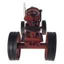 [LA-39223] Blechmodell Blechtraktor Modelltraktor Eisen Antik-Stil H 16,5 B 15,2 L 26,1 cm Bild 4