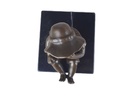 [LA-39239] Bronzeskulptur Bronzefigur Statue Sitzendes Kleines Mädchen H 15,3 cm Bild 11