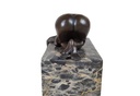[LA-39254] Bronzeskulptur Bronzefigur Liegende Frau Replika Bild 3