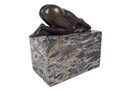 [LA-39254] Bronzeskulptur Bronzefigur Liegende Frau Replika Bild 4