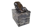 [LA-39254] Bronzeskulptur Bronzefigur Liegende Frau Replika Bild 6
