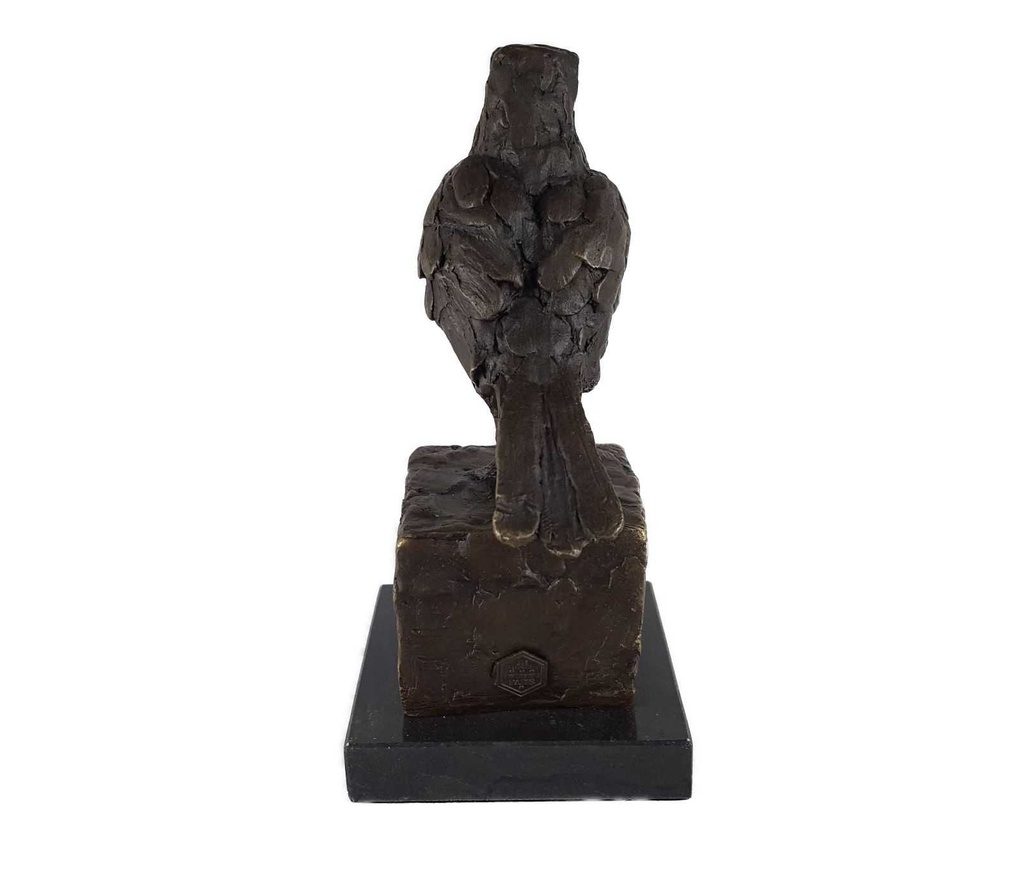 [LA-39264] Bronzeskulptur Bronzefigur Vogel Bild 5