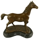 [LA-39280] Bronzeskulptur Bronzefigur Pferd Bild 2