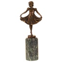 [LA-39317] Bronzeskulptur Bronzefigur Namens Lieselotte Mädchen Kleine Tänzerin Bild 2