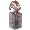 [LA-39335] Bronzeskulptur Bronzefigur Sport Mann Schwimmer Art-Deco-Stil Bild 3