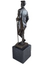 [LA-39339] Bronzeskulptur Bronzefigur Sport Mann Golfspieler Klassisch Bild 4