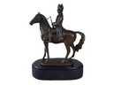 [LA-39342] Bronzeskulptur Bronzefigur Napoleon Bonaparte Pferd Bild 2