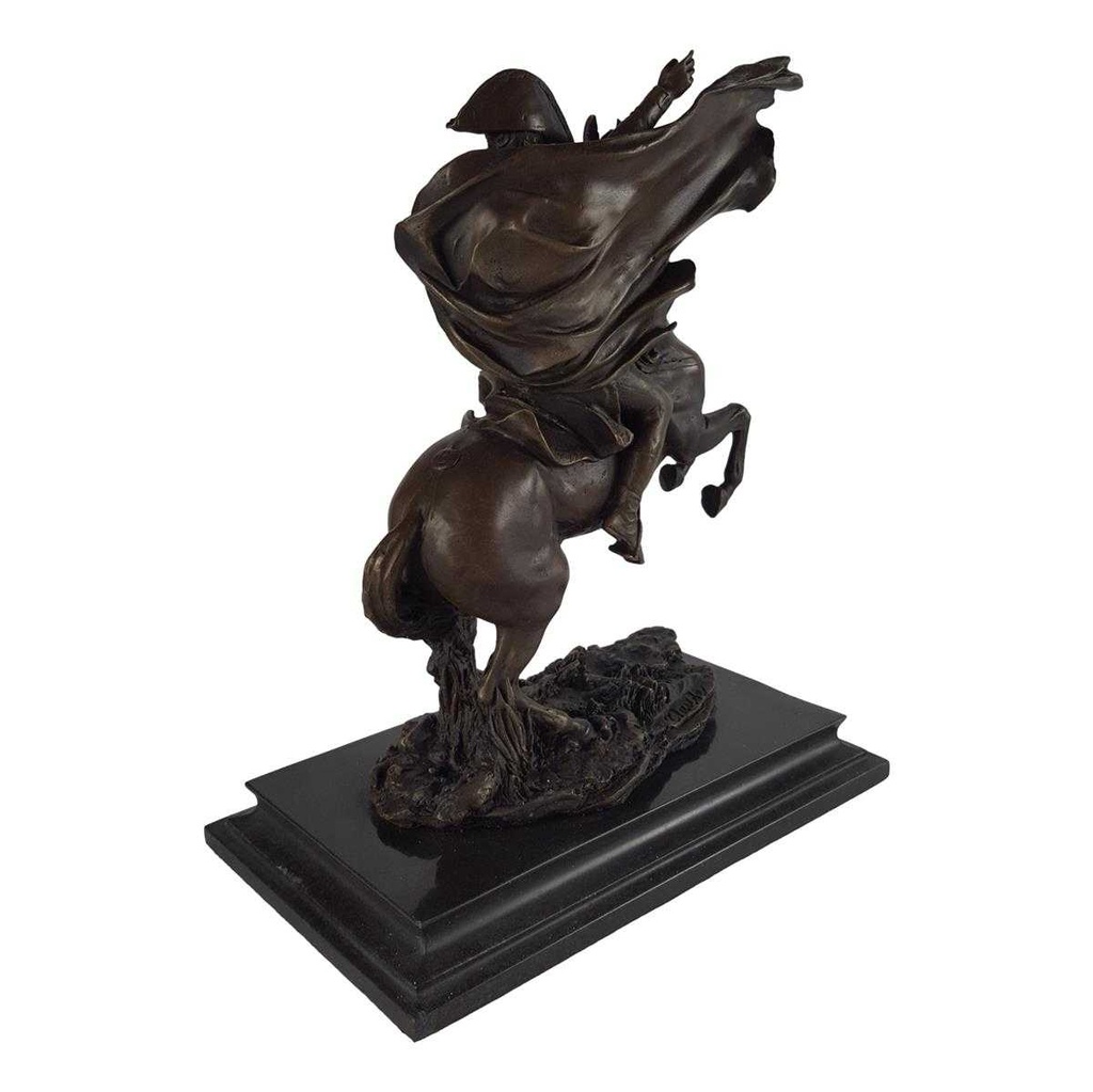 [LA-39382] Bronzeskulptur Bronzefigur Napoleon Bild 5