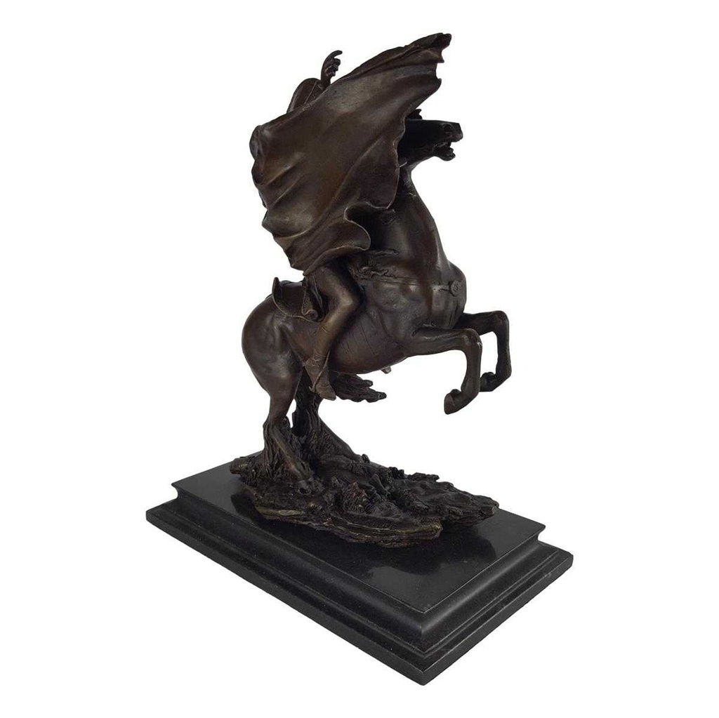 [LA-39382] Bronzeskulptur Bronzefigur Napoleon Bild 6