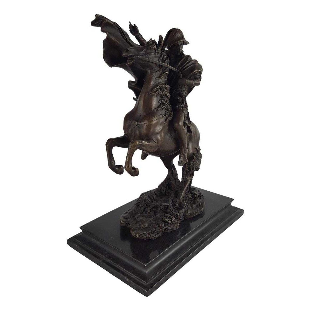 [LA-39382] Bronzeskulptur Bronzefigur Napoleon Bild 7