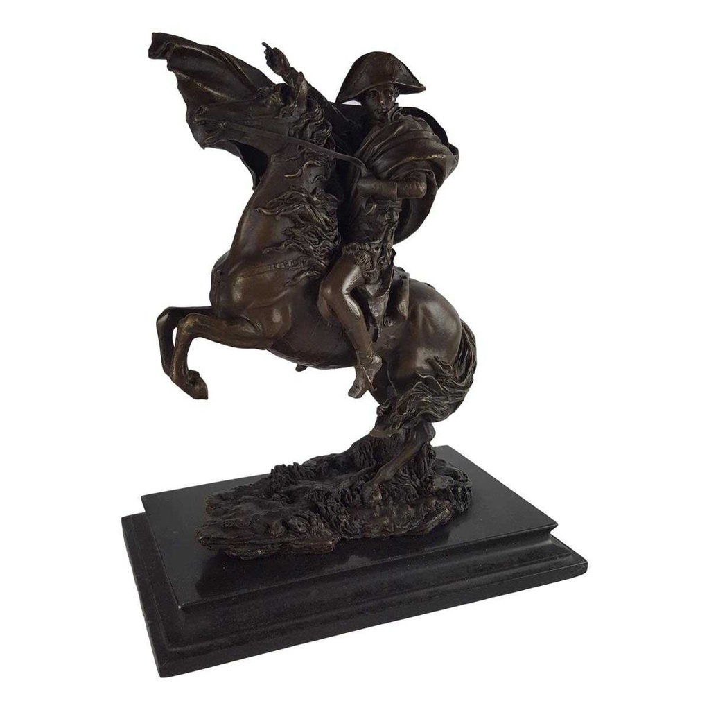 [LA-39382] Bronzeskulptur Bronzefigur Napoleon Bild 8