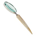 [LA-39800] Leselupe Handlupe Vergrößerungsglas Glas #39800 Bild 5