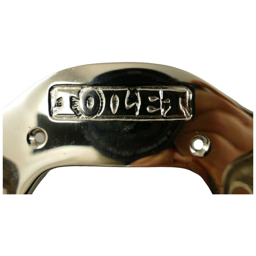 [LA-39844] Toilettenpapierhalter Klopapierhalter Klorollenhalter vernickelt Bild 2
