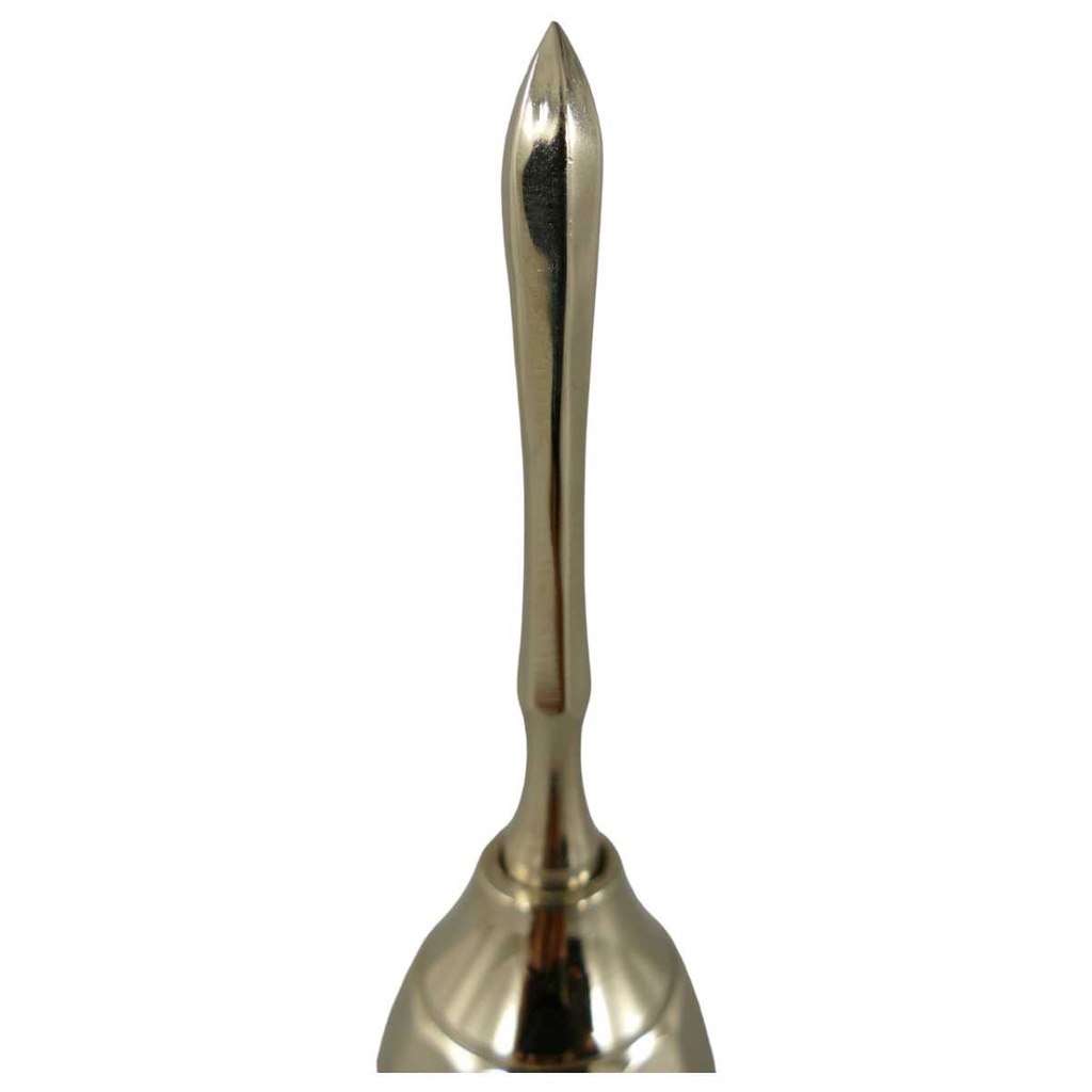 [LA-39917] Tischglocke Vernickelt H 12 cm Bild 2