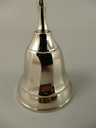 [LA-39917] Tischglocke Vernickelt H 12 cm Bild 3