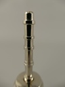 [LA-39918] Tischglocke vernickelt H 11 cm Bild 2