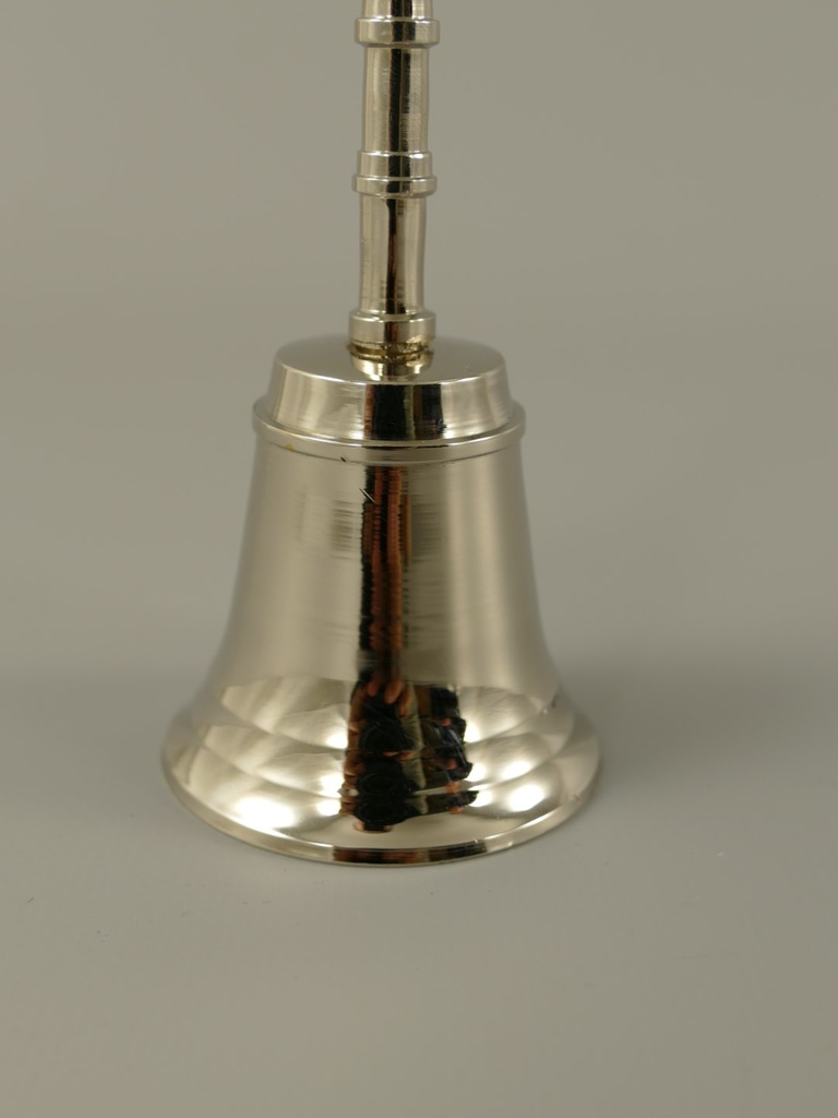 [LA-39918] Tischglocke vernickelt H 11 cm Bild 3