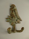 [LA-40650] Garderobenhaken Kleiderhaken Wandhaken Eisen Gußeisen farbig H 16 cm Bild 2