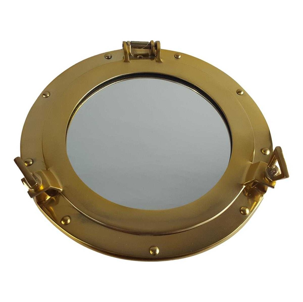 [LA-40855] Spiegel Aluminium poliert Bullauge Schiffsfenster Bild 2
