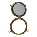 [LA-40855] Spiegel Aluminium poliert Bullauge Schiffsfenster Bild 3