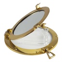 [LA-40855] Spiegel Aluminium poliert Bullauge Schiffsfenster Bild 4