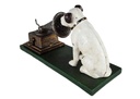 [LA-41048] Skulptur Figur Gusseisen Hund Grammophon Rogers Foundry Birmingham Bild 2