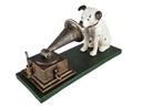 [LA-41048] Skulptur Figur Gusseisen Hund Grammophon Rogers Foundry Birmingham Bild 8