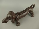 [LA-41069] Schuhkratzer Stiefelkratzer Schuhschaber Gusseisen Hund Dackel Bild 6