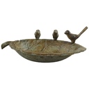 [LA-41263] Vogeltränke Futterstelle Vogelbad Gusseisen farbig Bild 2