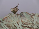 [LA-41265] Vogeltränke Gußeisen farbig H 61x40 cm Bild 5