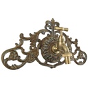[LA-41268] Zierrosette Wanddeko Garten Terrasse Haus Gusseisen farbig Bild 2