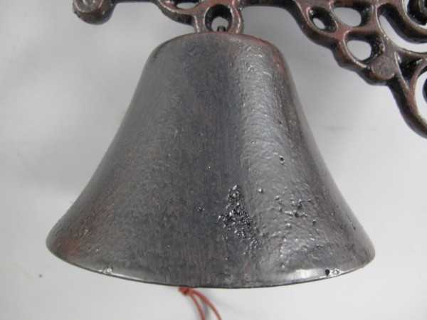 [LA-41378] Wandglocke Türglocke Türklopfer Gusseisen Traktor Bild 4