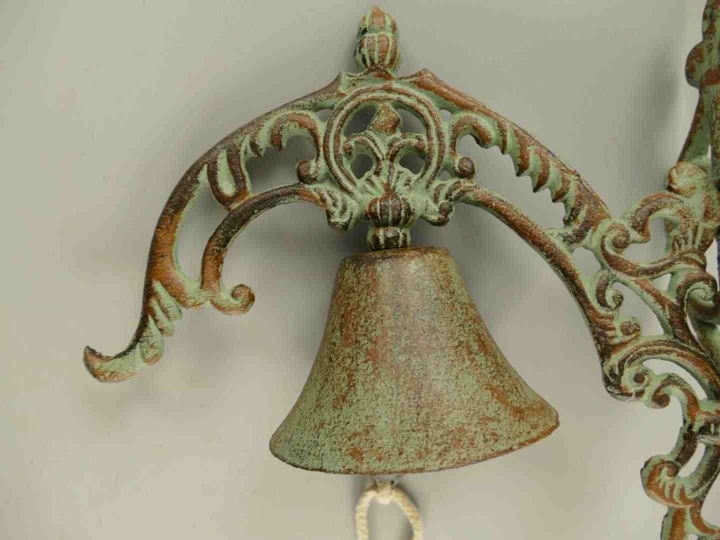 [LA-41391] Wandglocke Türglocke Türklopfer Gusseisen Zierglocke #41391 Bild 4