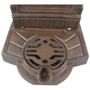 [LA-41582] Standbrunnen Wassersäule Gartenbrunnen Zapfstelle Gusseisen Braun rustikal Garten #41582 Bild 2