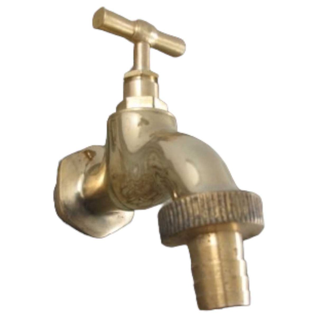 [LA-41583] Wandbrunnen Wassersäule Gartenbrunnen Zapfstelle Gusseisen farbig Terrasse #41583 Bild 2