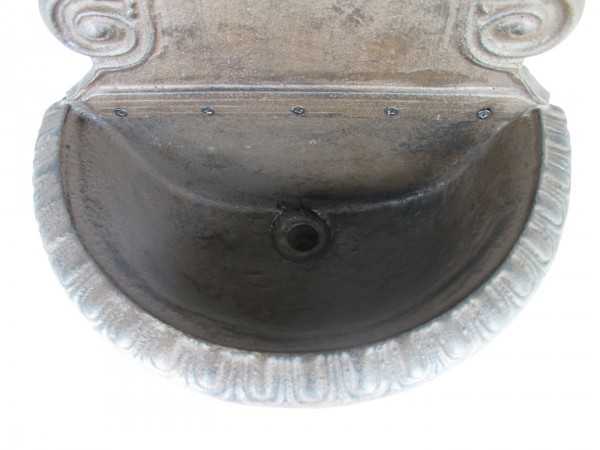 [LA-41591] Wandbrunnen Wassersäule Gartenbrunnen Zapfstelle Gusseisen Braun rustikal Terrasse #41591 Bild 3
