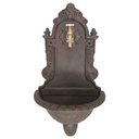 [LA-41593] Wandbrunnen Wassersäule Gartenbrunnen Zapfstelle Gusseisen Braun rustikal Terrasse #41593 Bild 2