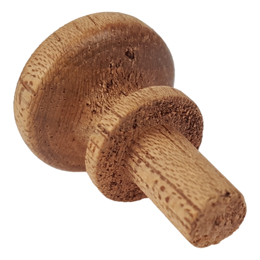[LA-42370] Holzknopf Holz Möbelgriff Schubladengriff Möbelknauf Kirsche 17 mm Bild 3
