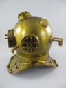 [LA-42770] Taucherhelm Messing Brüniert H 47x50 cm Bild 4