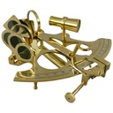 [LA-42776] Sextant Maritim Nautik Deko Zubehör Messing #42776 Bild 2