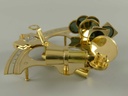 [LA-42776] Sextant Maritim Nautik Deko Zubehör Messing #42776 Bild 4