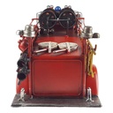 [LA-43307] Blechmodell Blechauto Modellauto Feuerwehrwagen Feuerwehrauto Antik-Stil Eisen rot L 51,1 cm Bild 6