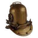 [LA-43329] Blechmodell Eisen Taucherhelm H 17,8 B 15,3 L 16,7 cm Bild 4
