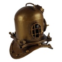 [LA-43329] Blechmodell Eisen Taucherhelm H 17,8 B 15,3 L 16,7 cm Bild 5