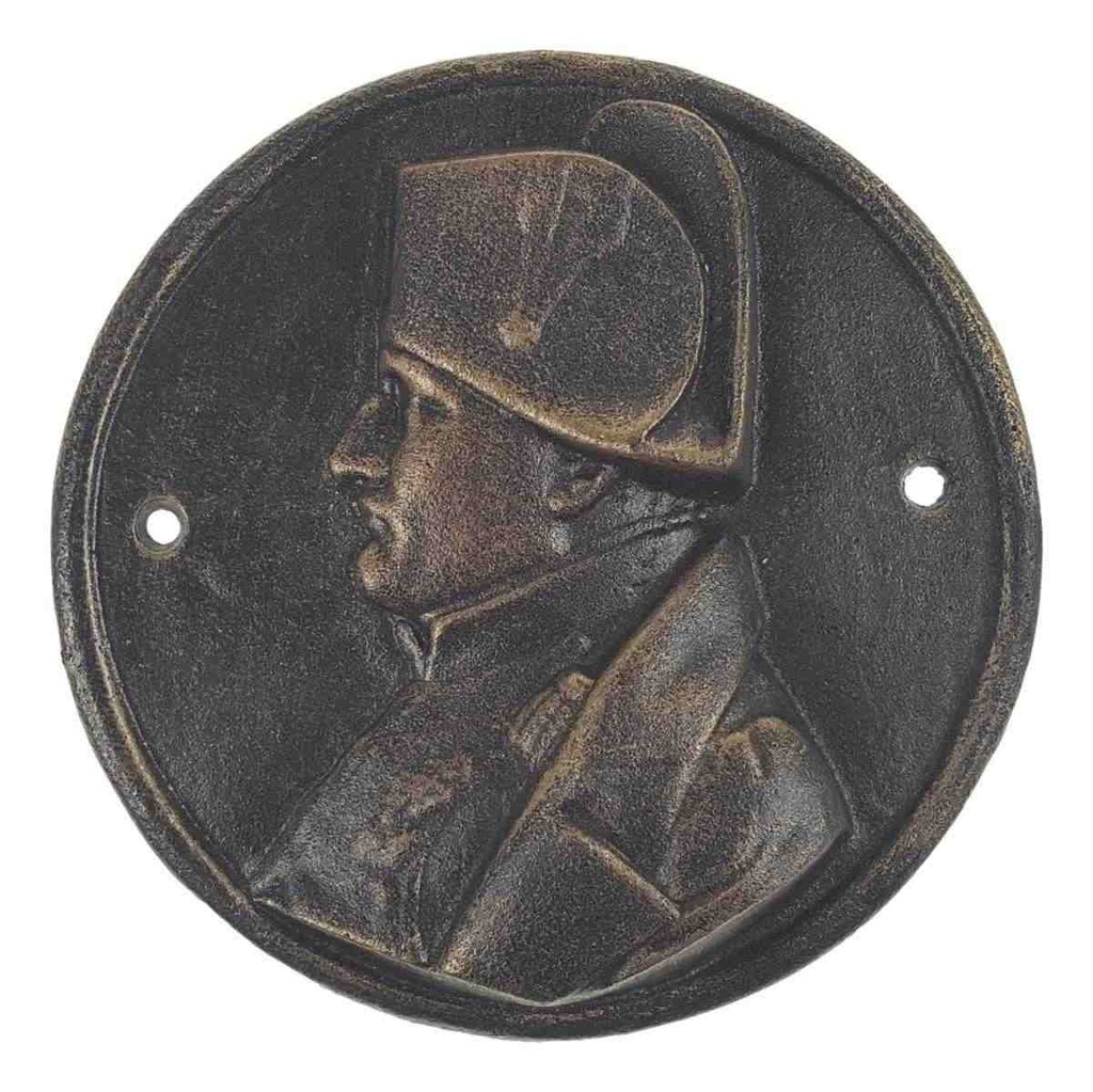 [LA-43525] Wandschild Wandplakette Gusseisen Napoleon Bild 4