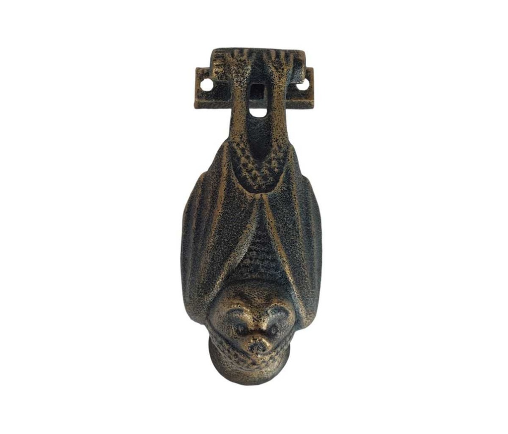 [LA-43722] Wandglocke Türglocke Türklopfer Gusseisen Fledermaus Bild 2